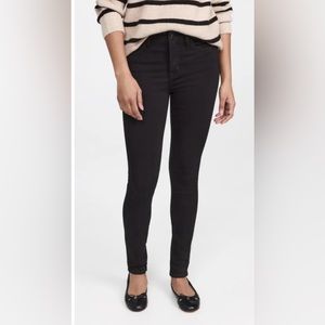 Madewell 9” High Rise Skinny Jeans - Black